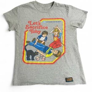 Steven Rhodes "Lets Sacrifice Toby" Grey Tee